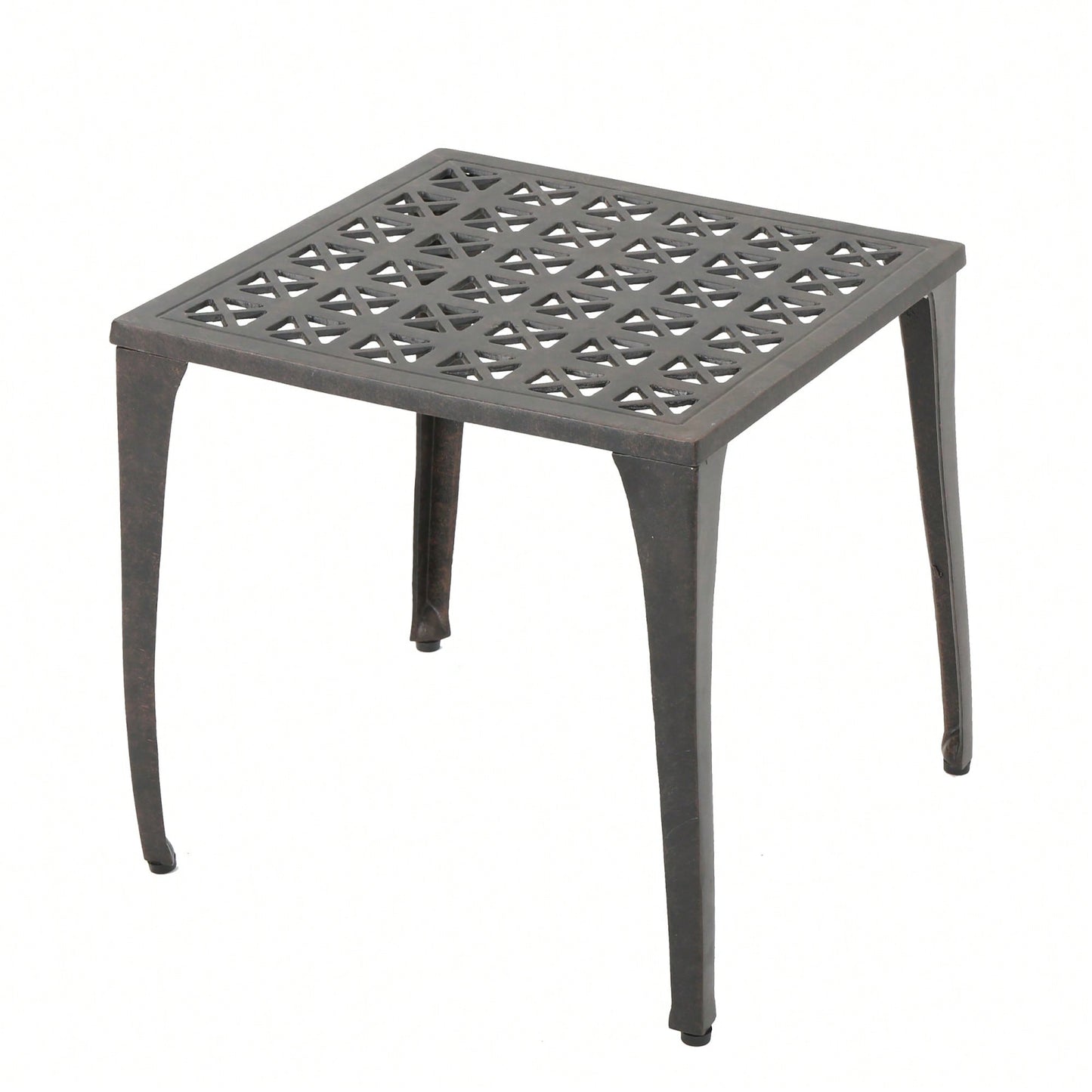 Elegant 18 Inch Round Side Table For Living Room Or Bedroom Decor