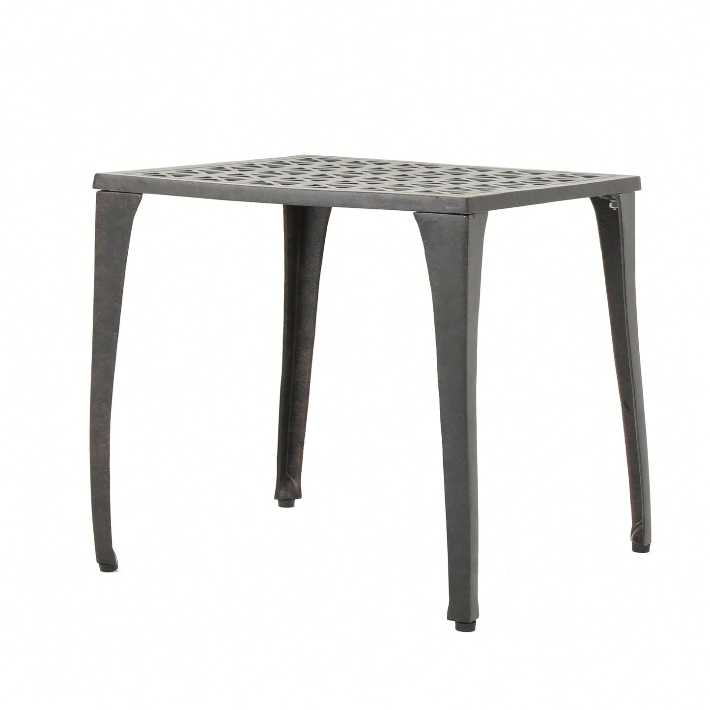 Elegant 18 Inch Round Side Table For Living Room Or Bedroom Decor