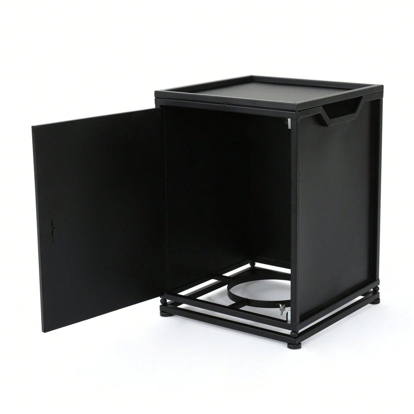 Durable Metal Tank Holder For Secure Storage And Easy Access