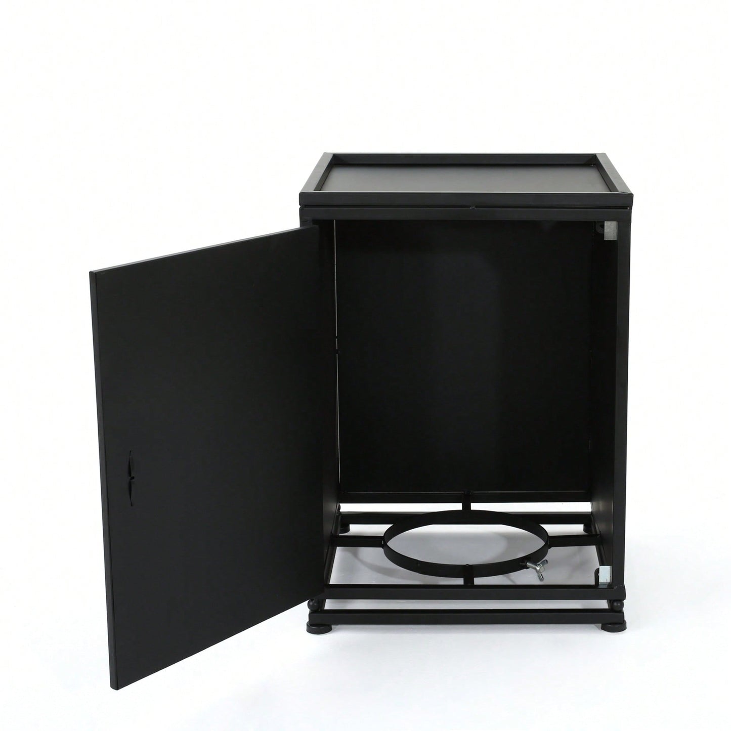 Durable Metal Tank Holder For Secure Storage And Easy Access