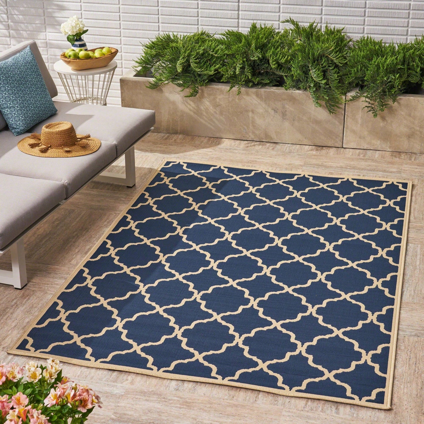 5'3" X 7'6" Modern Area Rug For Living Room Bedroom Stylish Home Decor