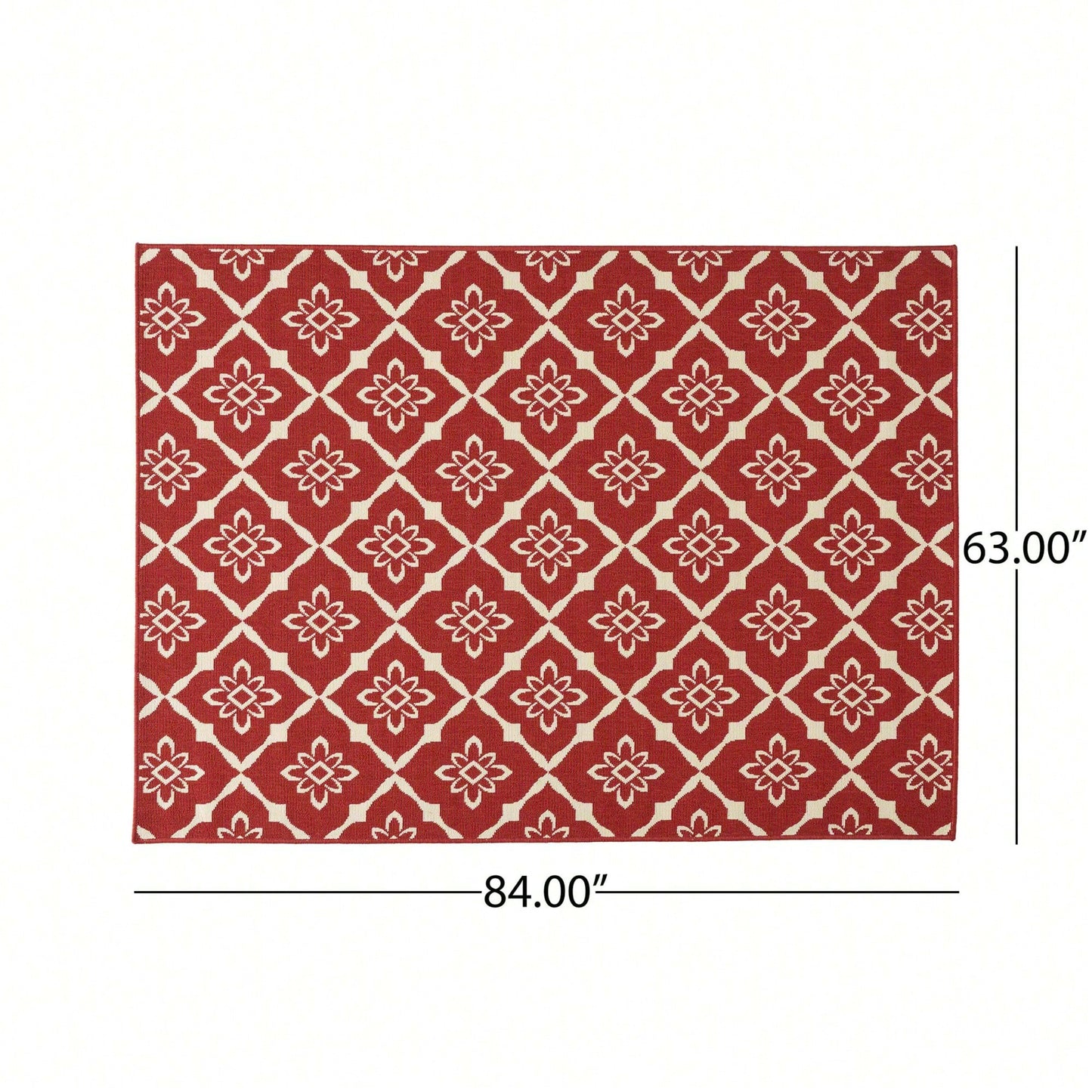 5'3" X 7' Area Rug For Living Room Bedroom Soft Durable Modern Design