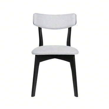 Elegant Dining Chair Set Of 2 Stylish Upholstered Seating For Kitchen And Dining Room