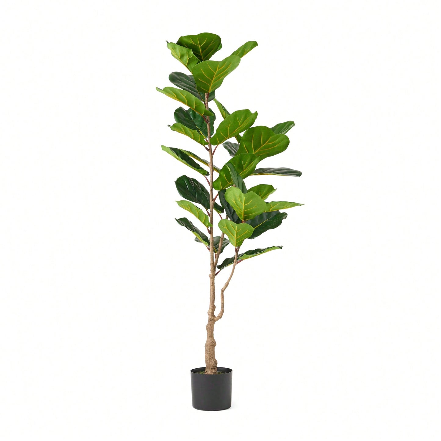 150CM Lifelike Artificial Fiddle Leaf Fig Tree For Home Decor And Office Spaces