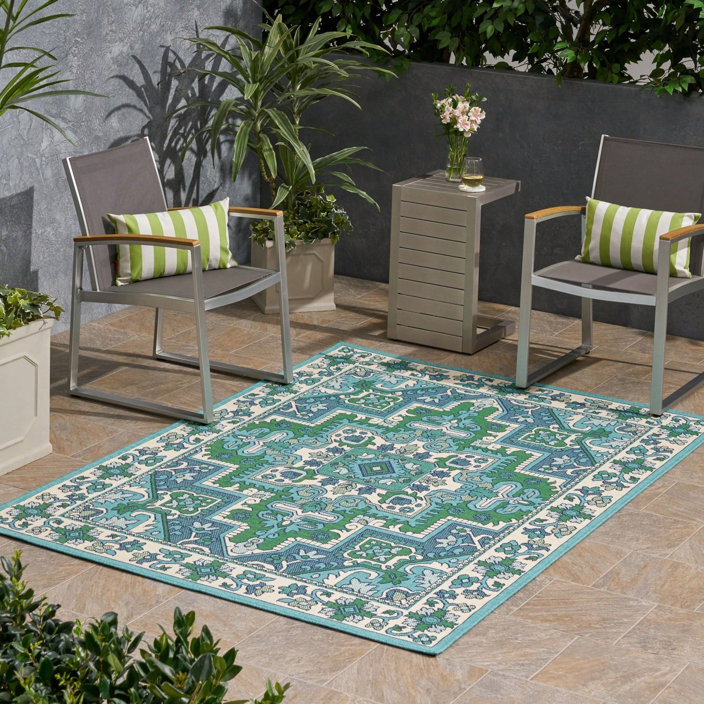 5'3" X 7' Area Rug For Living Room Bedroom Modern Home Decor