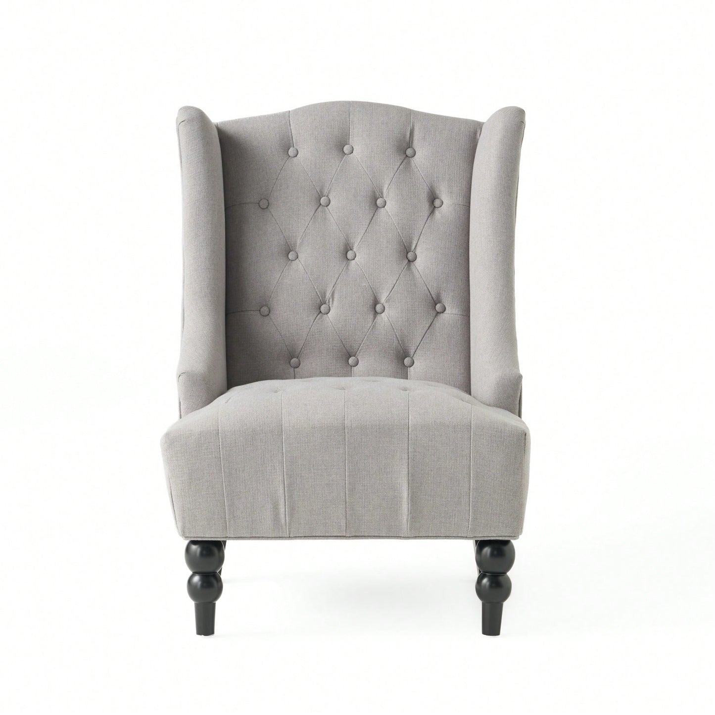 Luxurious High-Back Club Chair For Elegant Living Spaces