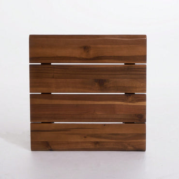 Industrial Style Wood And Metal Accent Table For Living Room Or Office