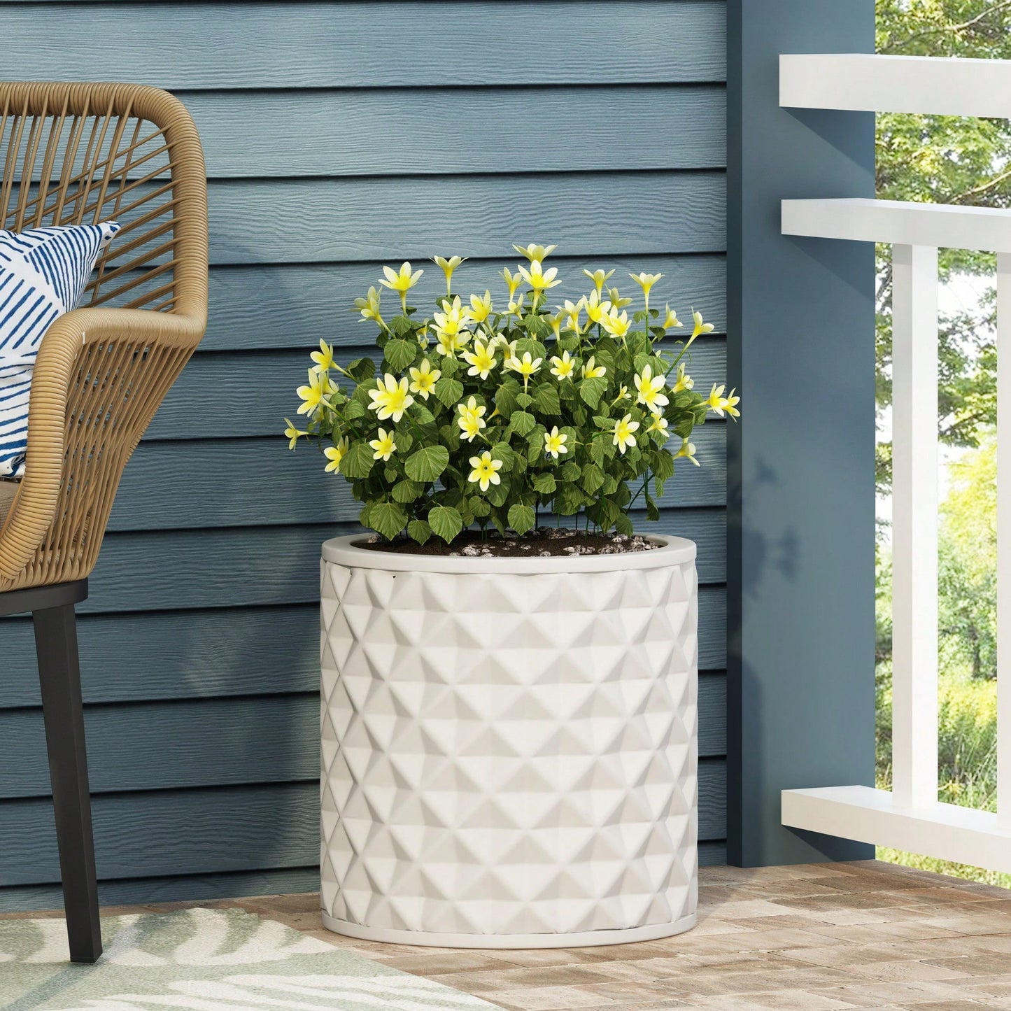 Premium MGO Planter For Indoor And Outdoor Gardening - Durable, Lightweight, And Friendly Design
