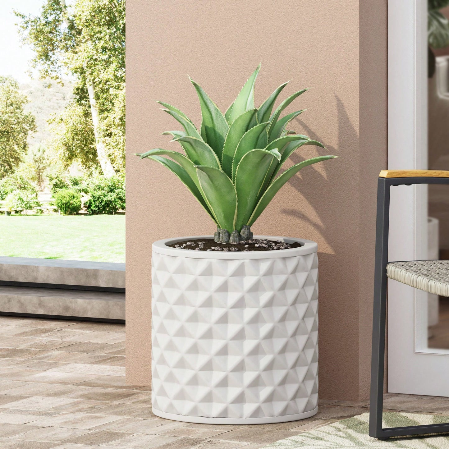 Premium MGO Planter For Indoor And Outdoor Gardening - Durable, Lightweight, And Friendly Design