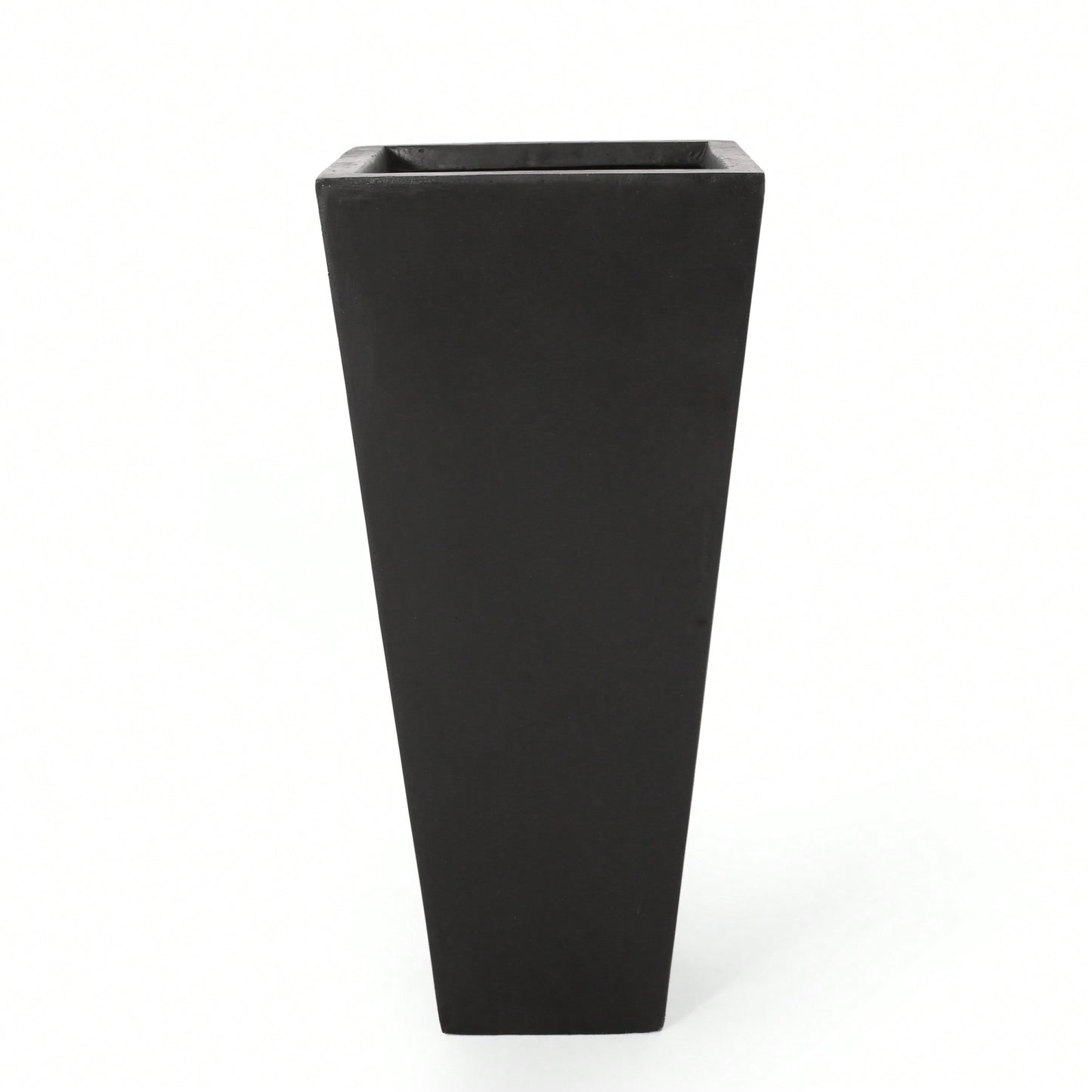 13x28.5 Inch White Outdoor Modern MGO Cast Stone Planter For Stylish Garden Decor