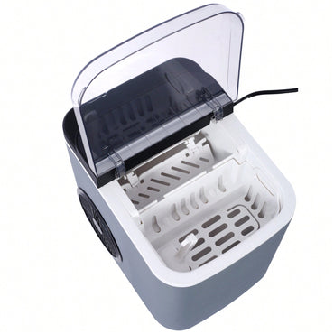 Portable Countertop Ice Maker With Self-Cleaning Feature Producing 9 Cubes In 6 Minutes And 26 Lbs Daily Ideal For Home And Kitchen