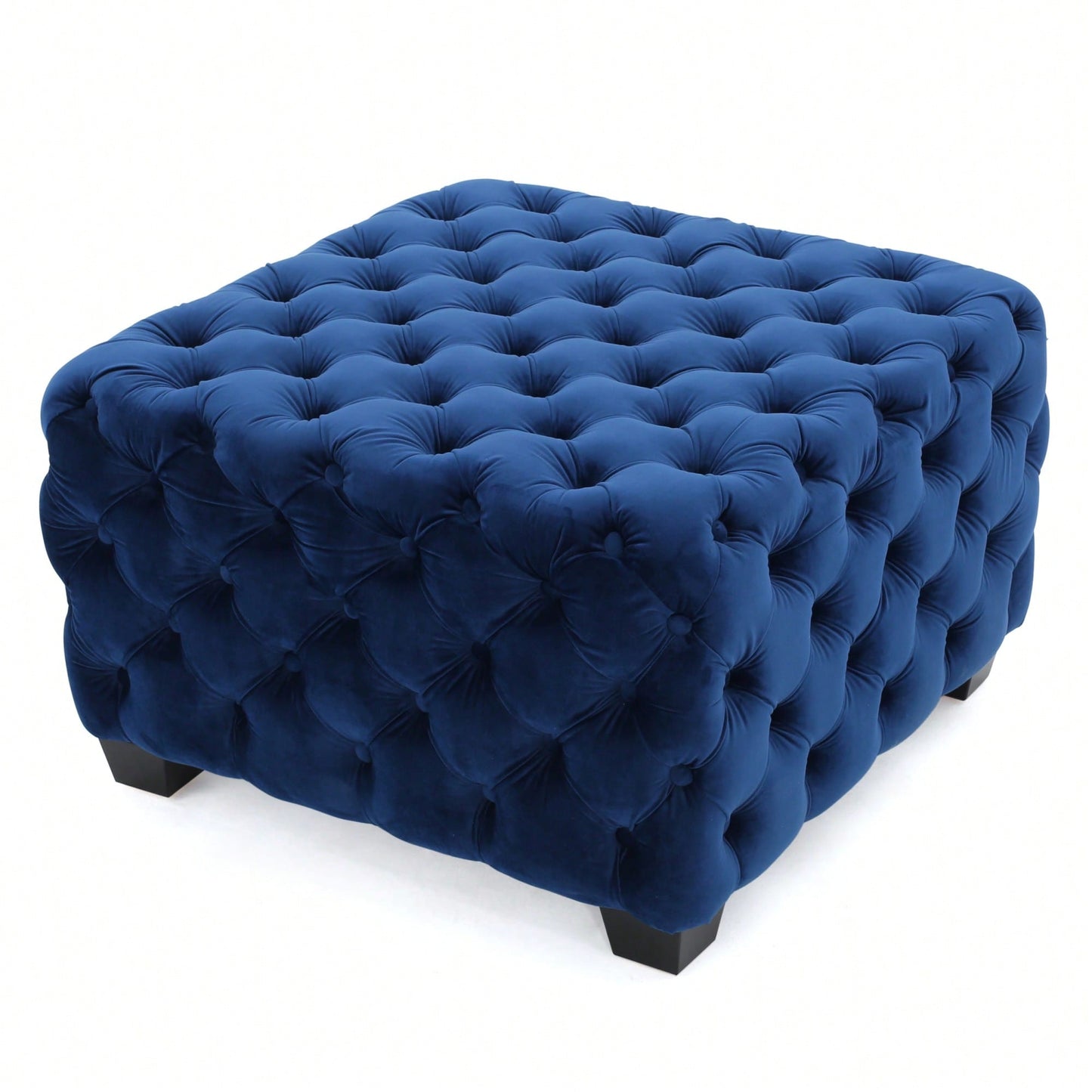 Elegant Ottoman With Plush Cushioning For Living Room Or Bedroom Decor