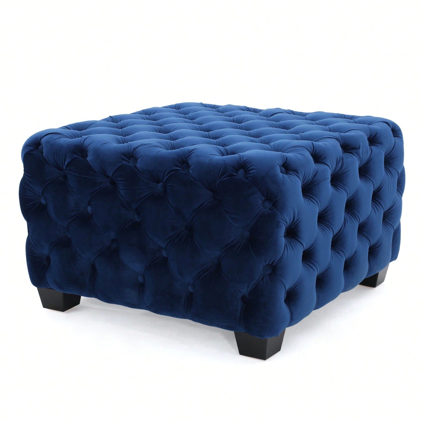 Elegant Ottoman With Plush Cushioning For Living Room Or Bedroom Decor