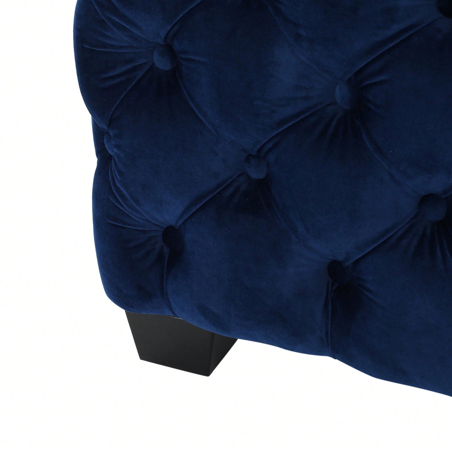 Elegant Ottoman With Plush Cushioning For Living Room Or Bedroom Decor