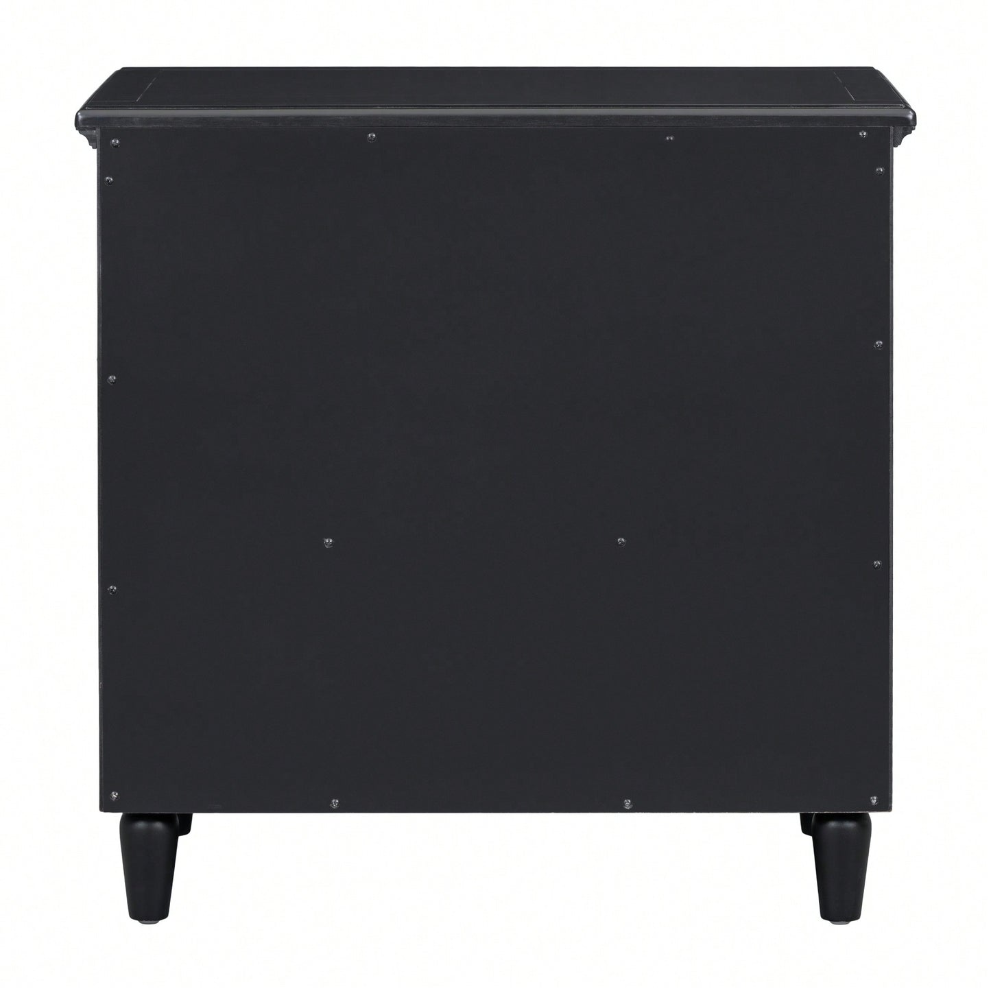 Elegant 3-Drawer Wooden Nightstand With Ample Storage Space For Bedroom Furniture