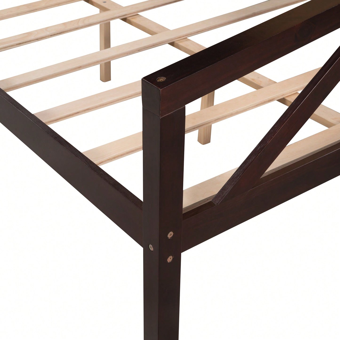 Gray Full Size Daybed With Wood Slat Support For Versatile Bedroom Or Living Room Use