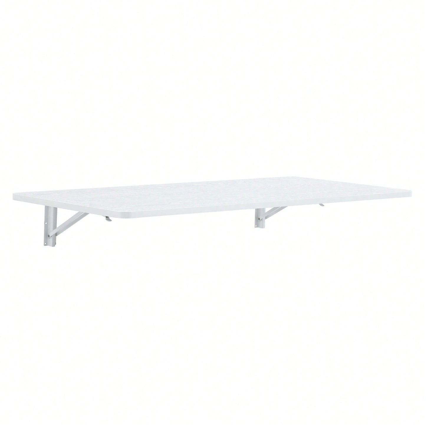 Space-Saving Wall Mounted Folding Table For Laundry Room, Home Office, Kitchen, Garage, And Dining Room