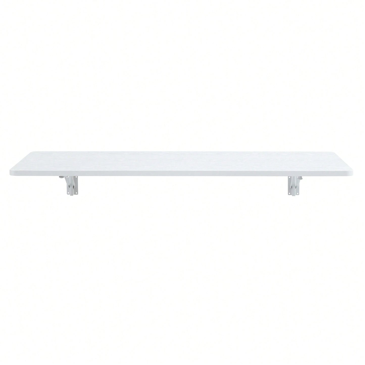 Space-Saving Wall Mounted Folding Table For Laundry Room, Home Office, Kitchen, Garage, And Dining Room
