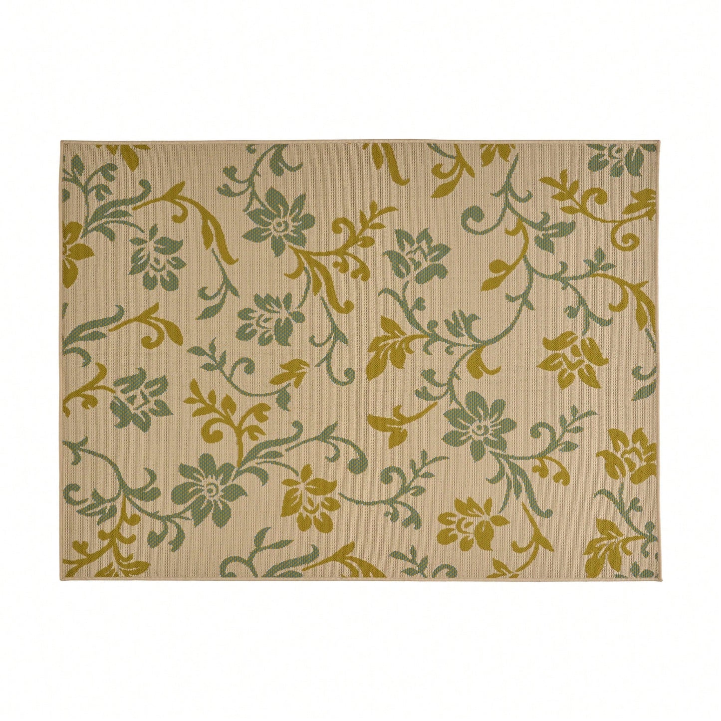 Elegant 5'3" X 7' Area Rug Perfect For Living Room Or Bedroom Décor