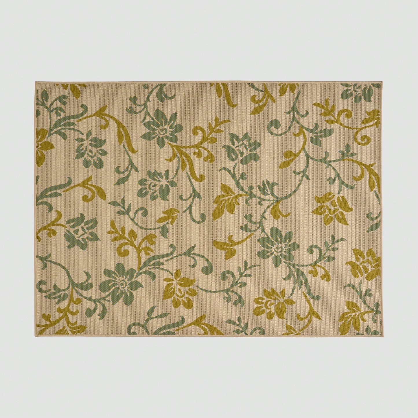 Elegant 5'3" X 7' Area Rug Perfect For Living Room Or Bedroom Décor