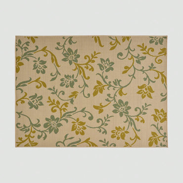 Elegant 5'3" X 7' Area Rug Perfect For Living Room Or Bedroom Décor