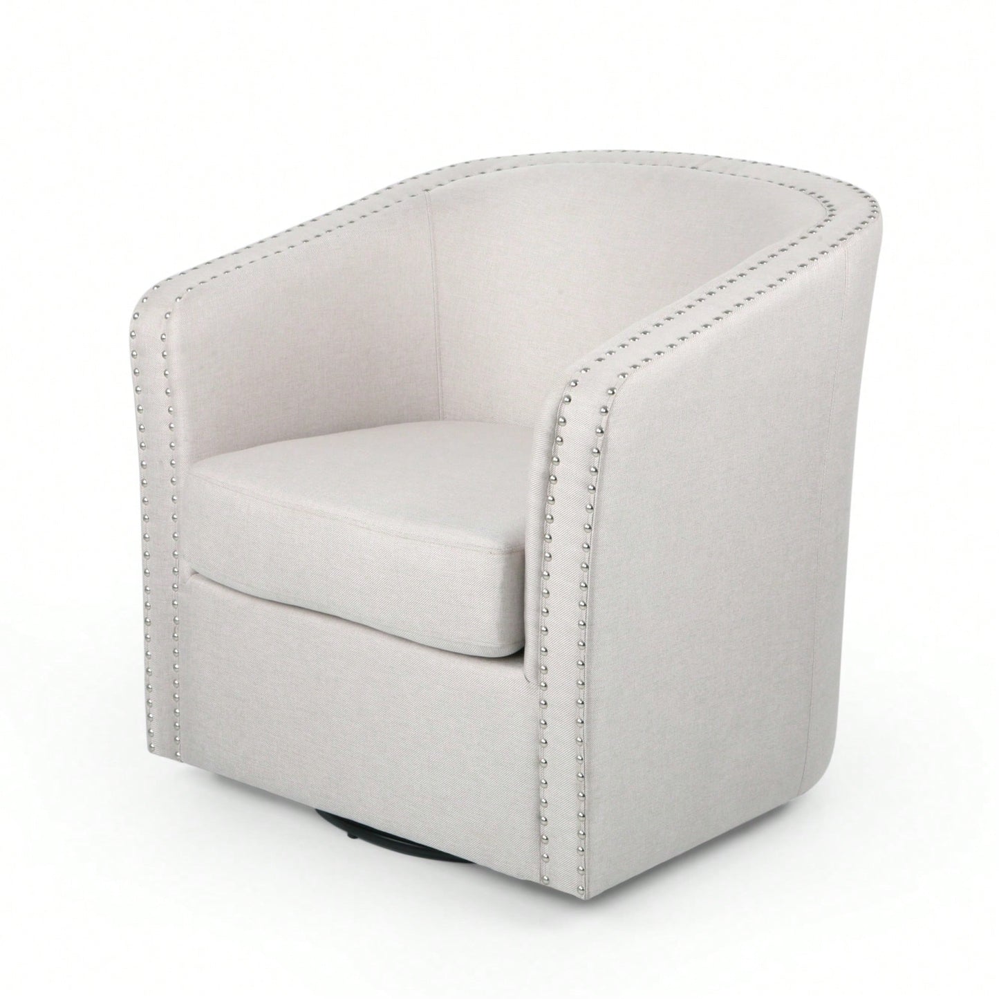Ergonomic Swivel Chair With Adjustable Height And Lumbar Support For Home Office And Gaming