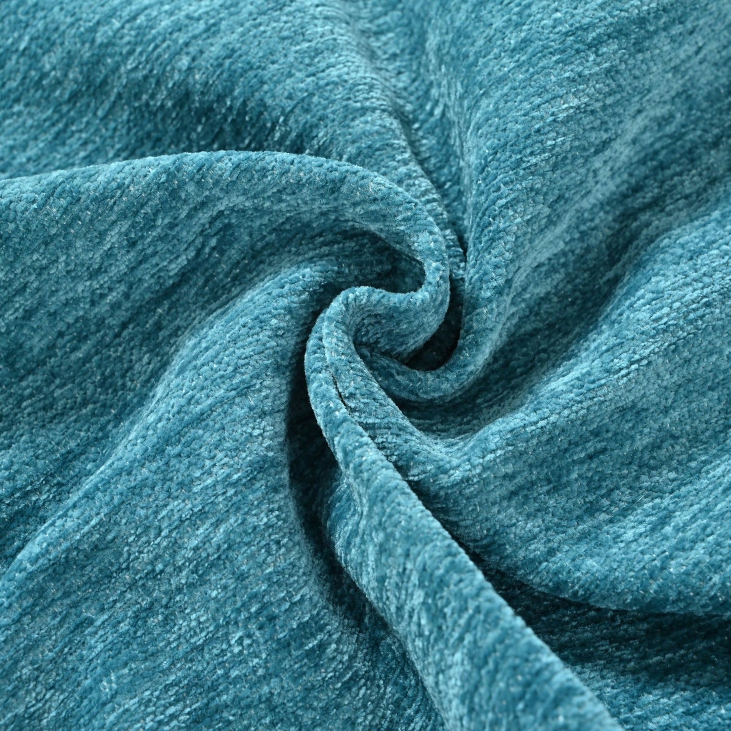 Teal Boucle Accent Chair With Solid Wood Legs And Padded Waist Pillow For Living Room Bedroom Study Or Waiting Room