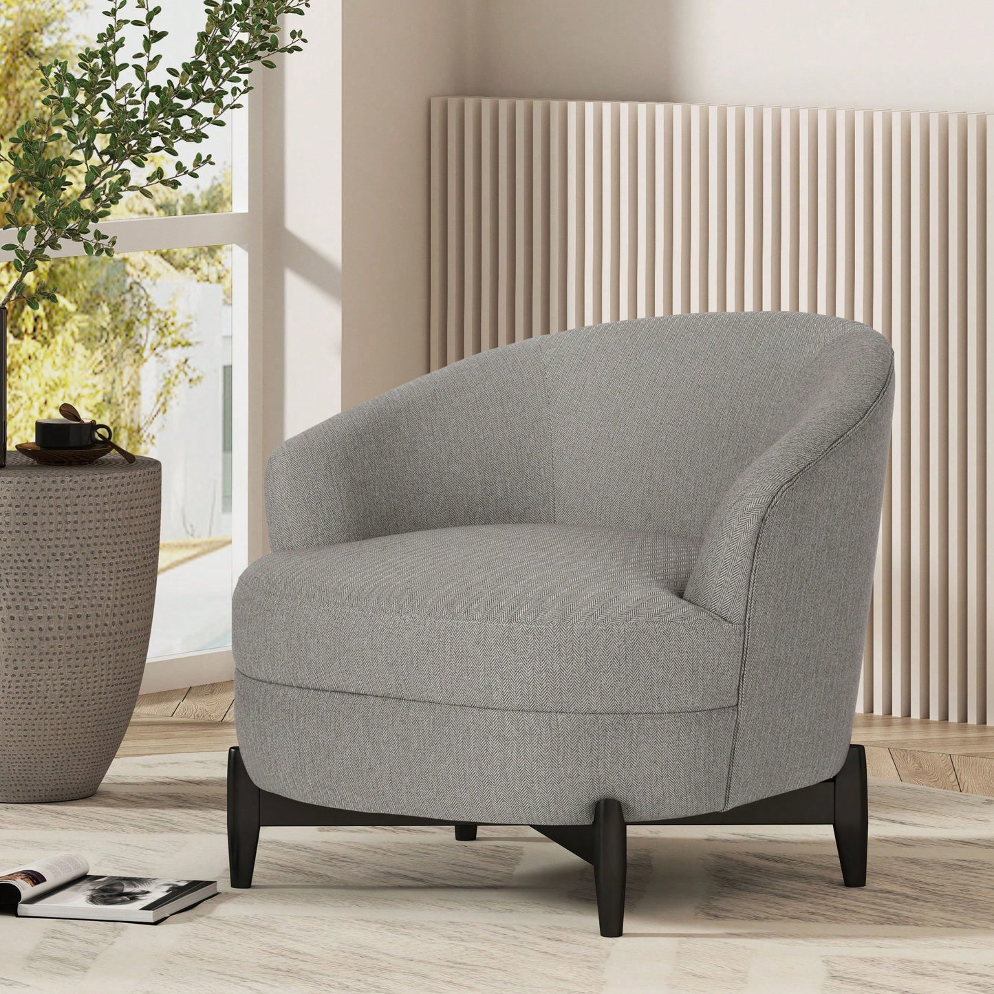 Elegant Modern Club Chair For Stylish Living Room Decor