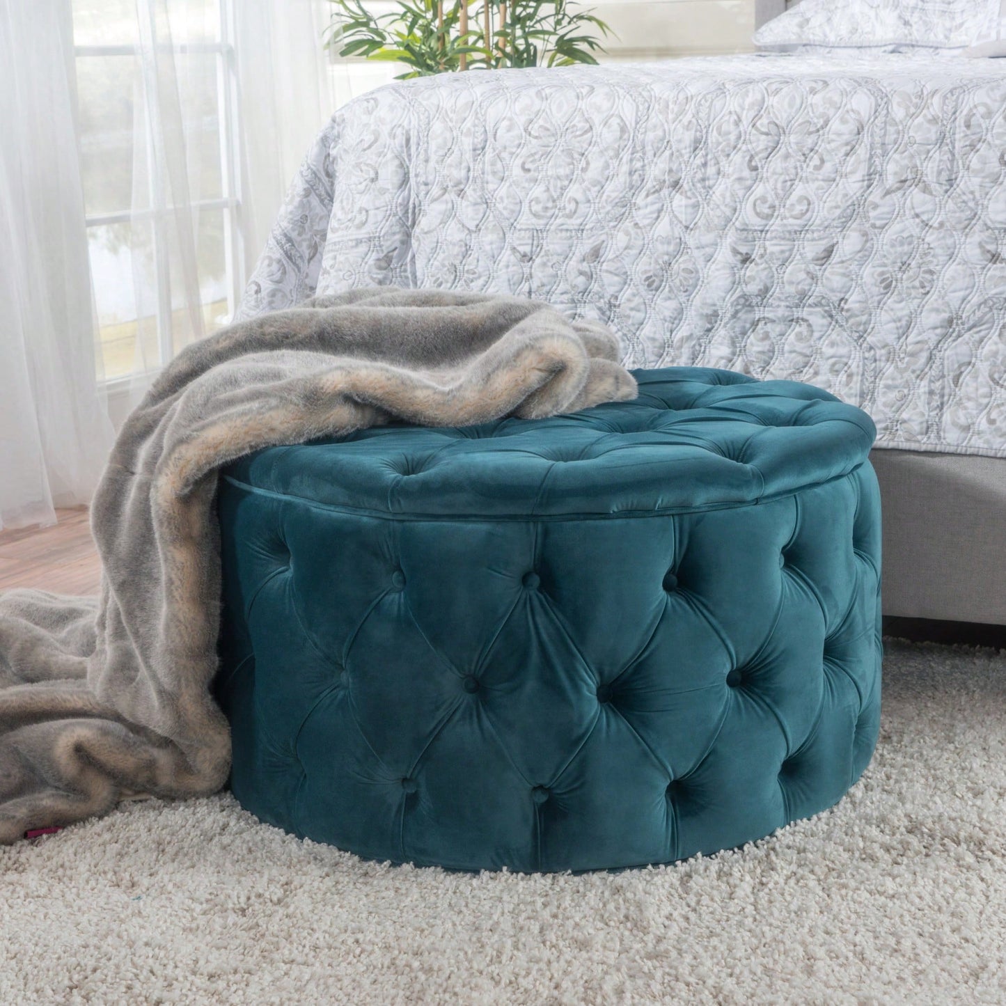 Elegant Ottoman For Stylish Home Décor And Comfortable Seating