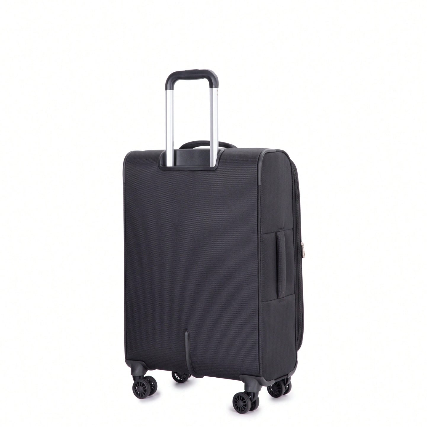 Lightweight Dark Green 3-Piece Luggage Set With Softshell Suitcase Spinner Wheels Travel Bag And Toiletry Bag