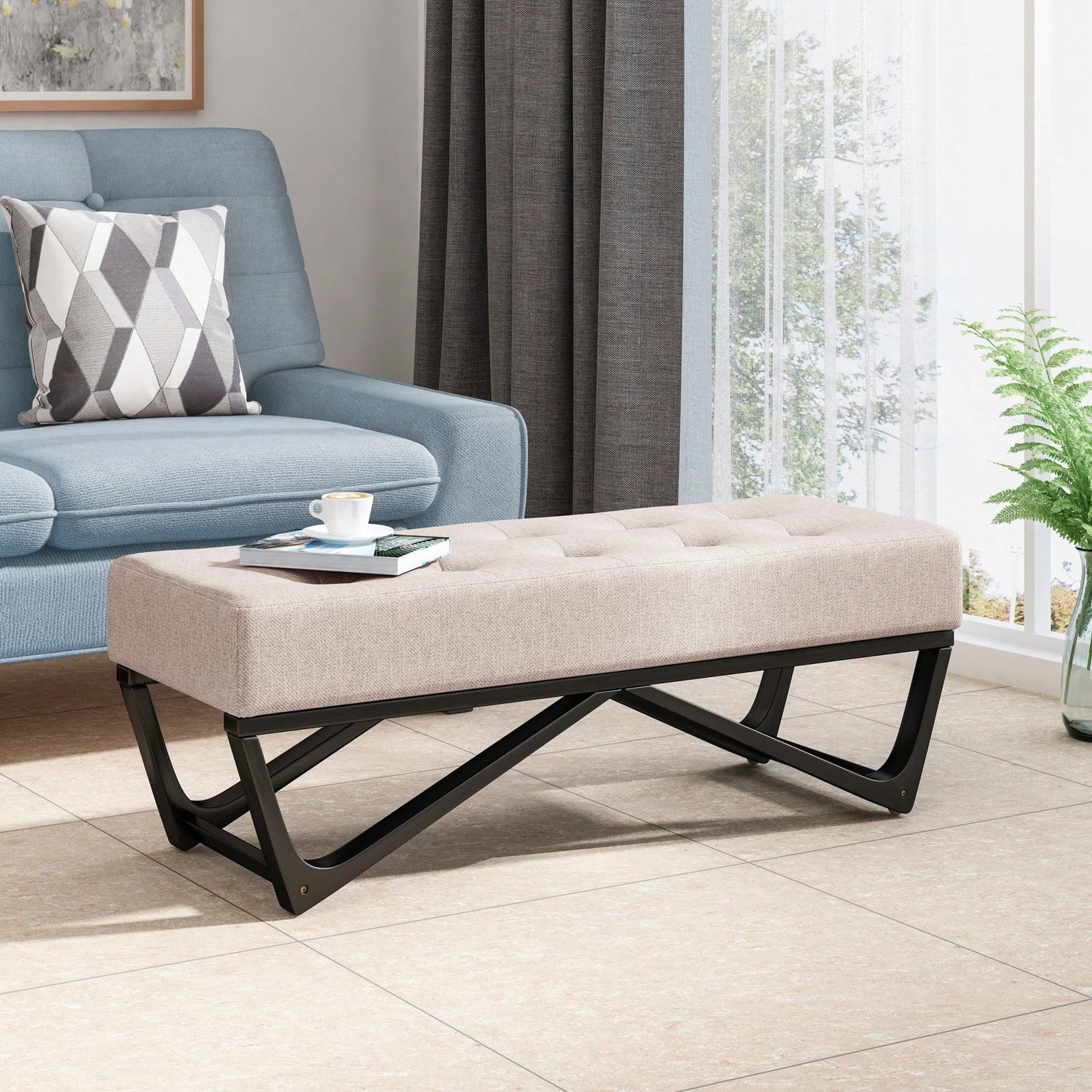 Elegant Ottoman For Stylish Home Décor And Comfortable Seating