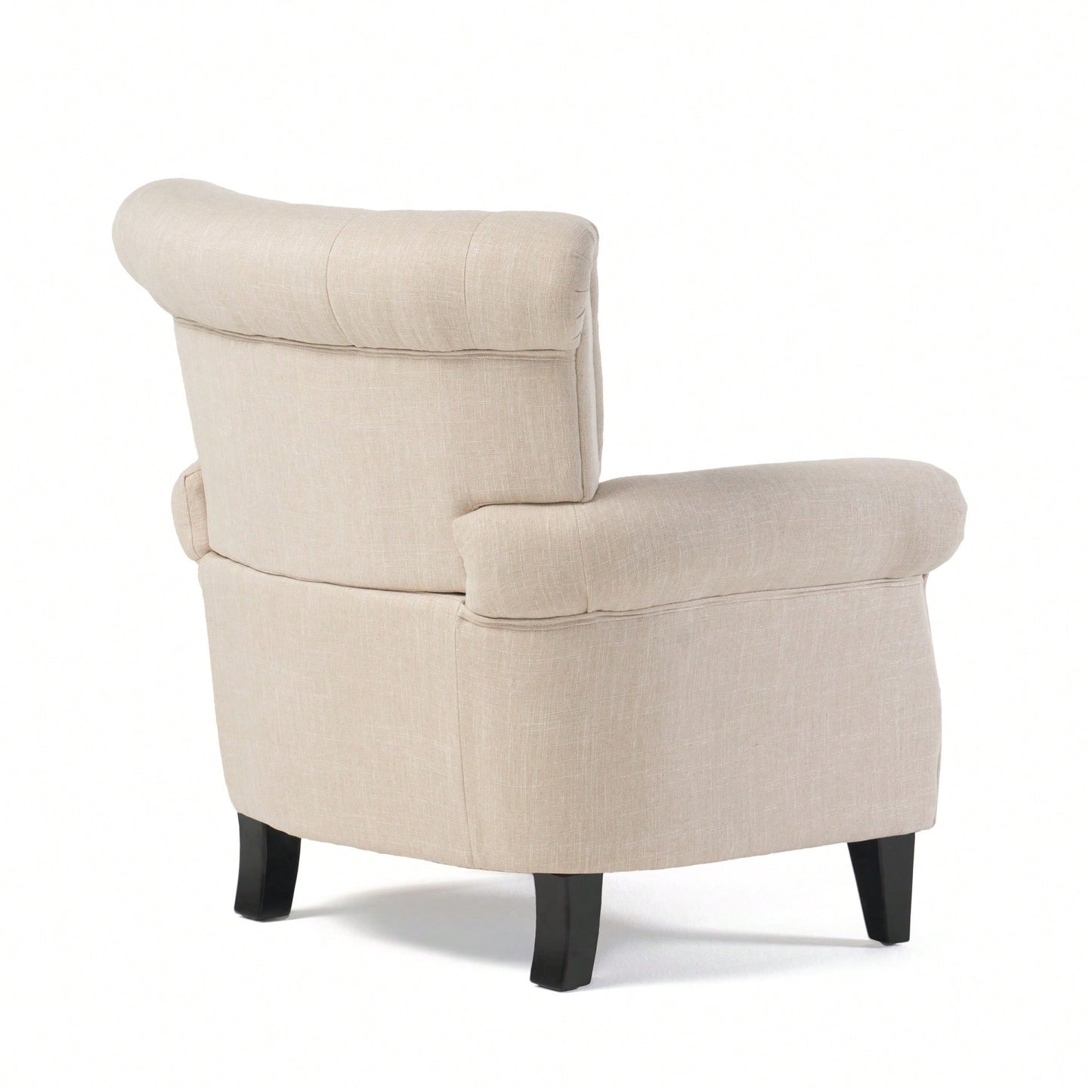 Elegant Tufted Accent Chair For Living Room Or Bedroom Decor