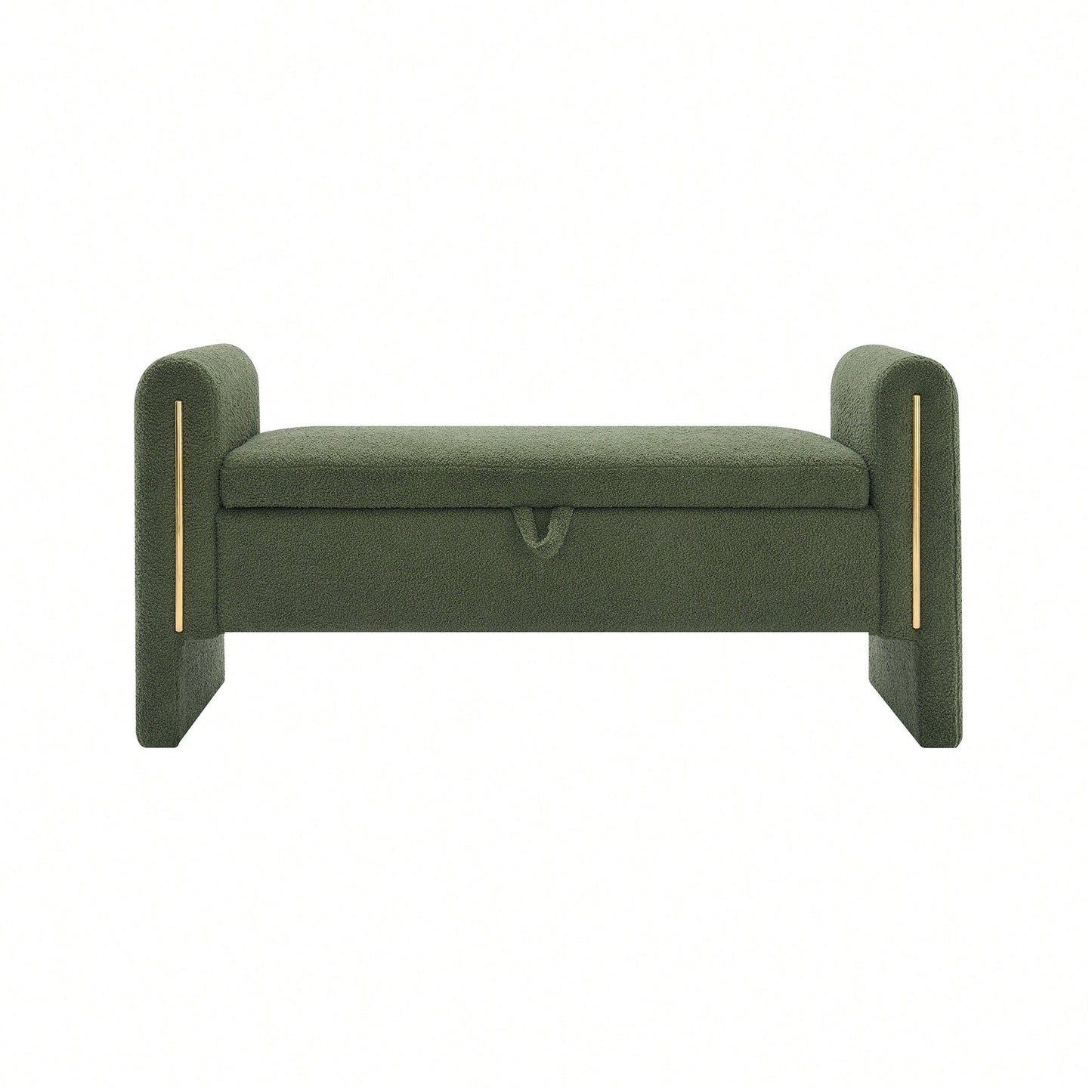 Cozy Upholstered Bed End Bench With Storage And Arms For Living Room Bedroom Dorm Stylish Teddy Grey Footrest And Vanity Stool