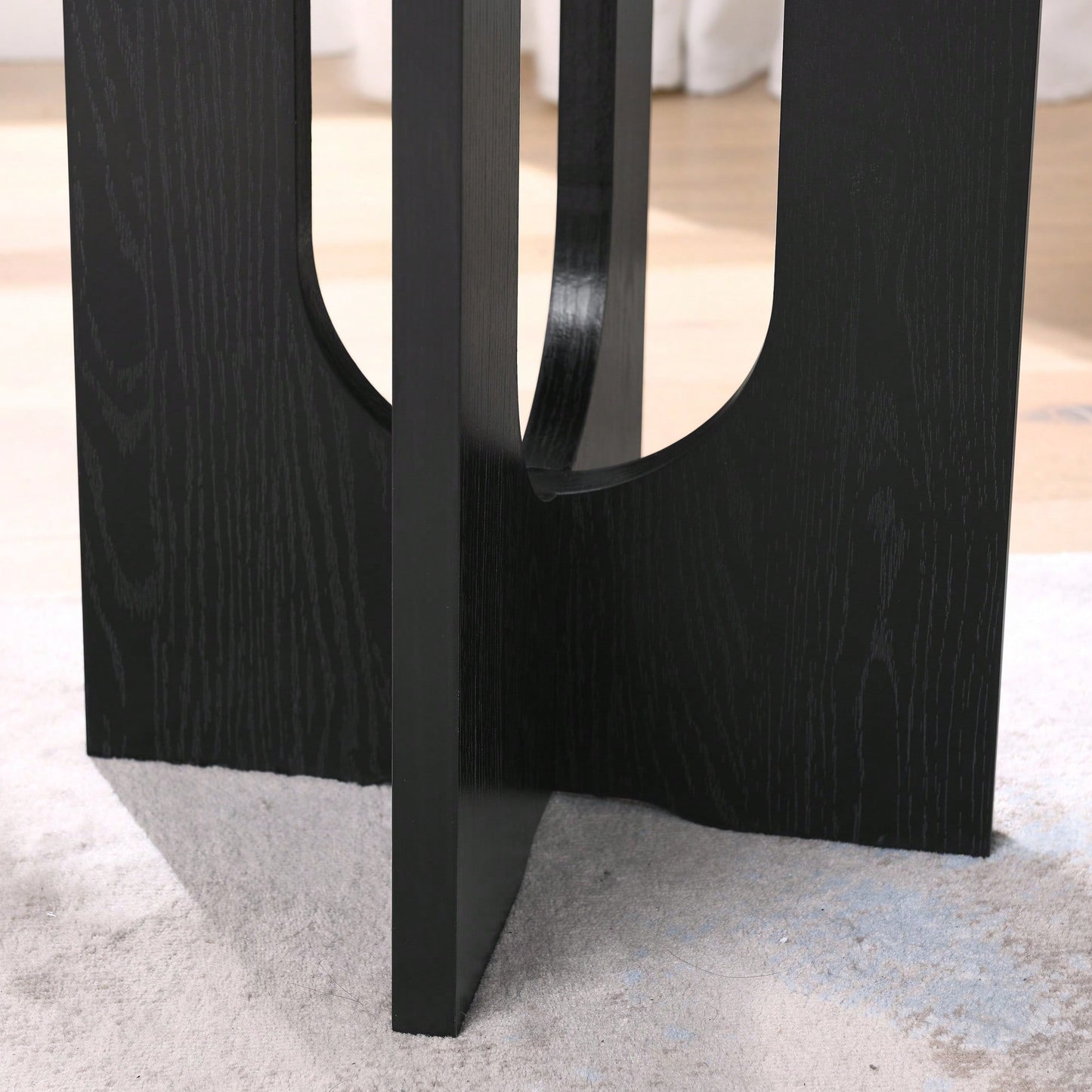 Elegant Solid Wood Modern Coffee Table For Living Room