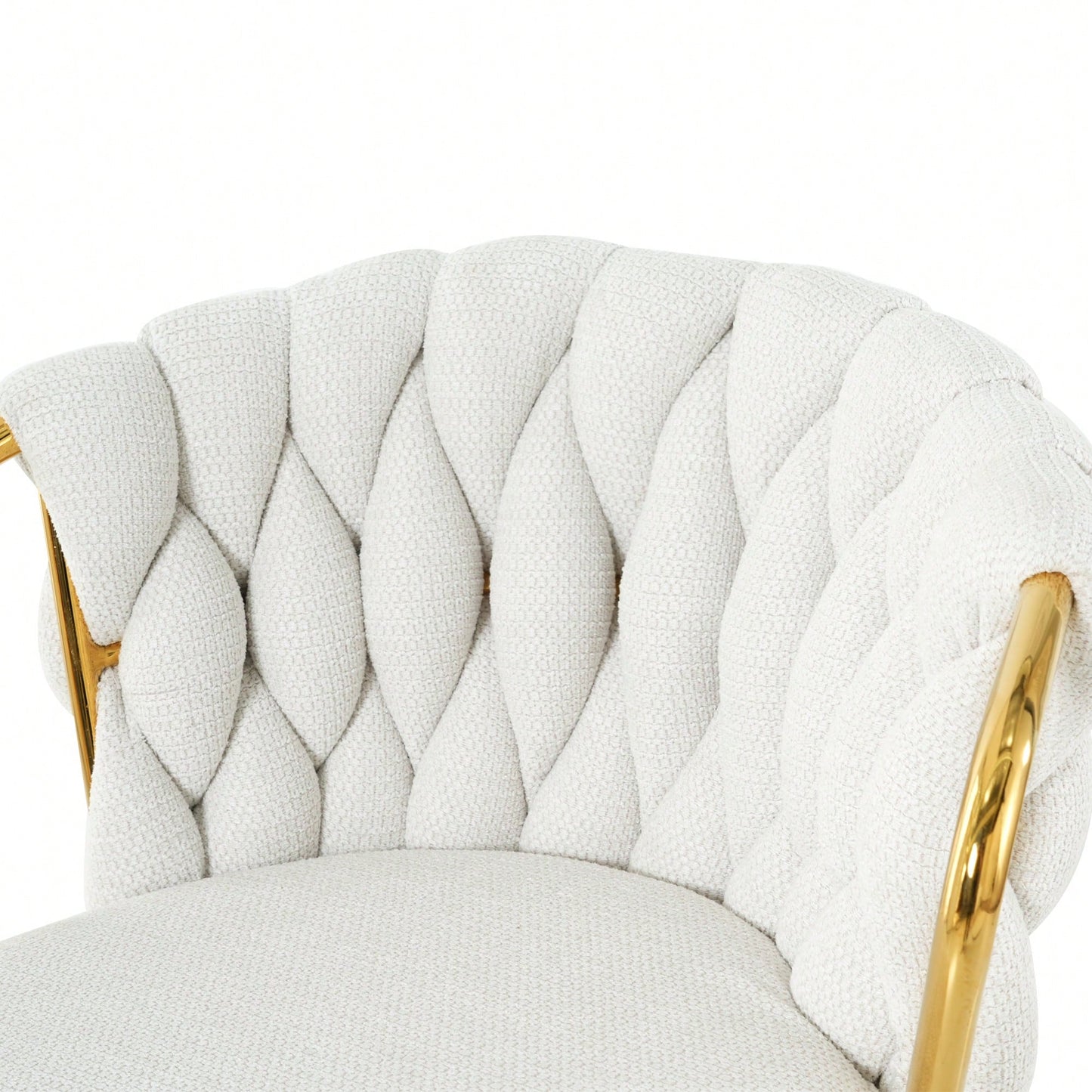 Modern High Stool With Gold Plated Legs Dark Grey Linen Bar Chairs For Kitchen Dining Cafe Restaurant Set Of 2