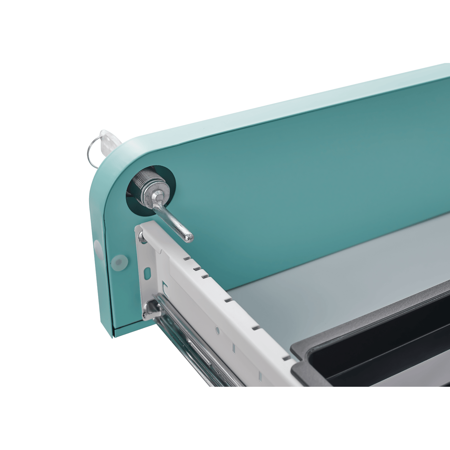 3 Drawer Mobile File Cabinet Under Desk Versatile Storage for Legal Letter A4 Files 5 Wheel Anti-Tilt Cold Rolled Steel Waterproof Design