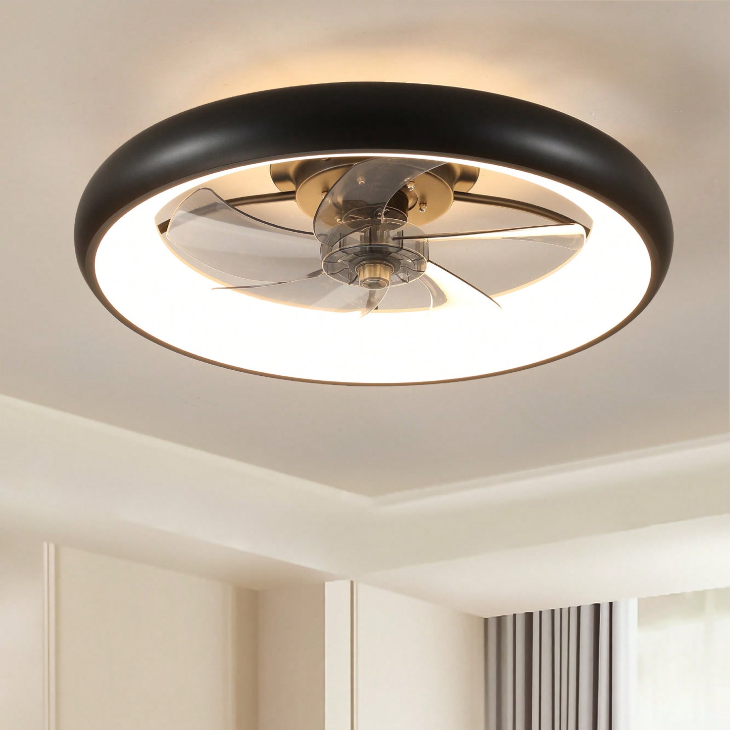Dimmable LED Ceiling Fan With Integrated Lights For Home And Office Use
