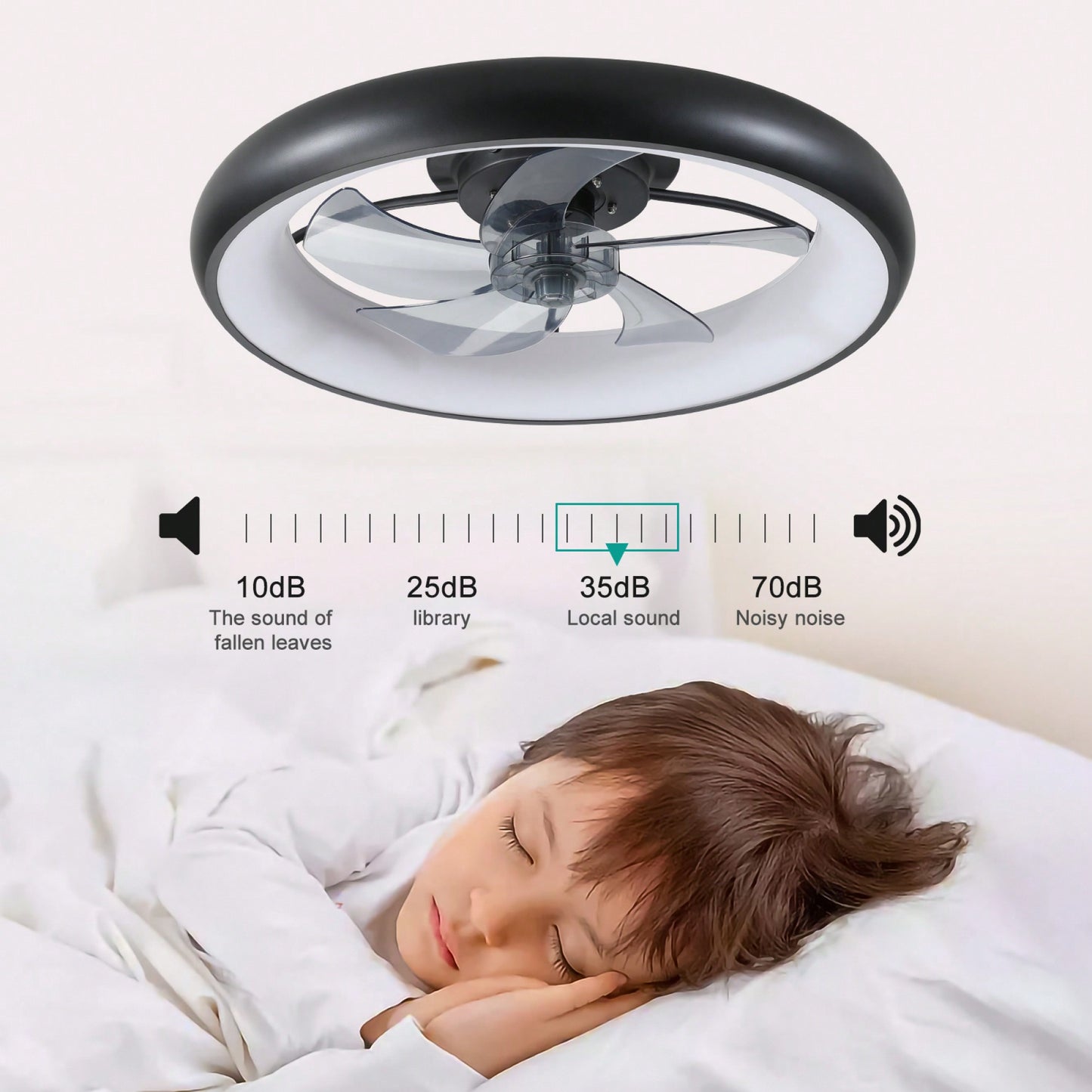 Dimmable LED Ceiling Fan With Integrated Lights For Home And Office Use