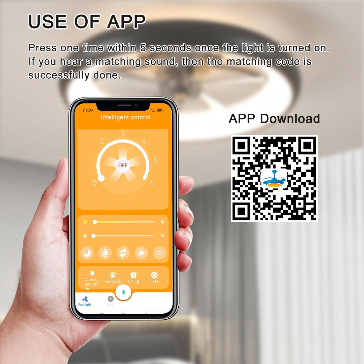 Dimmable LED Ceiling Fan With Integrated Lights For Home And Office Use