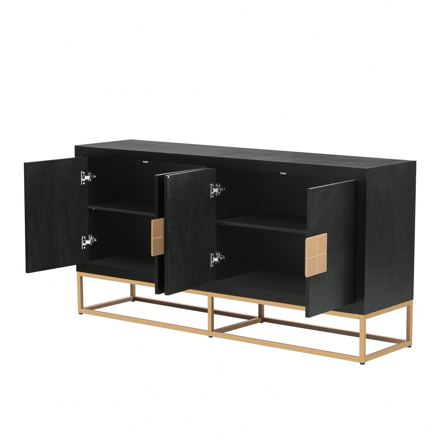 Light Luxury Cabinet With Unique Support Legs And Adjustable Shelves For Living Rooms Corridors And Study Rooms