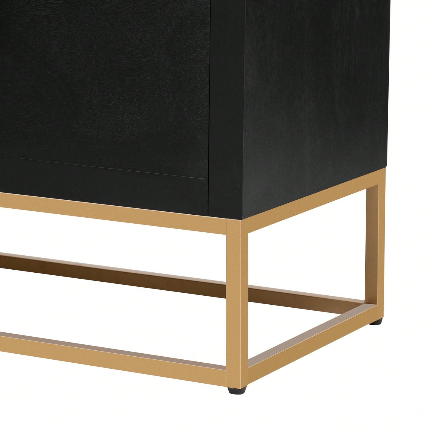 Light Luxury Cabinet With Unique Support Legs And Adjustable Shelves For Living Rooms Corridors And Study Rooms