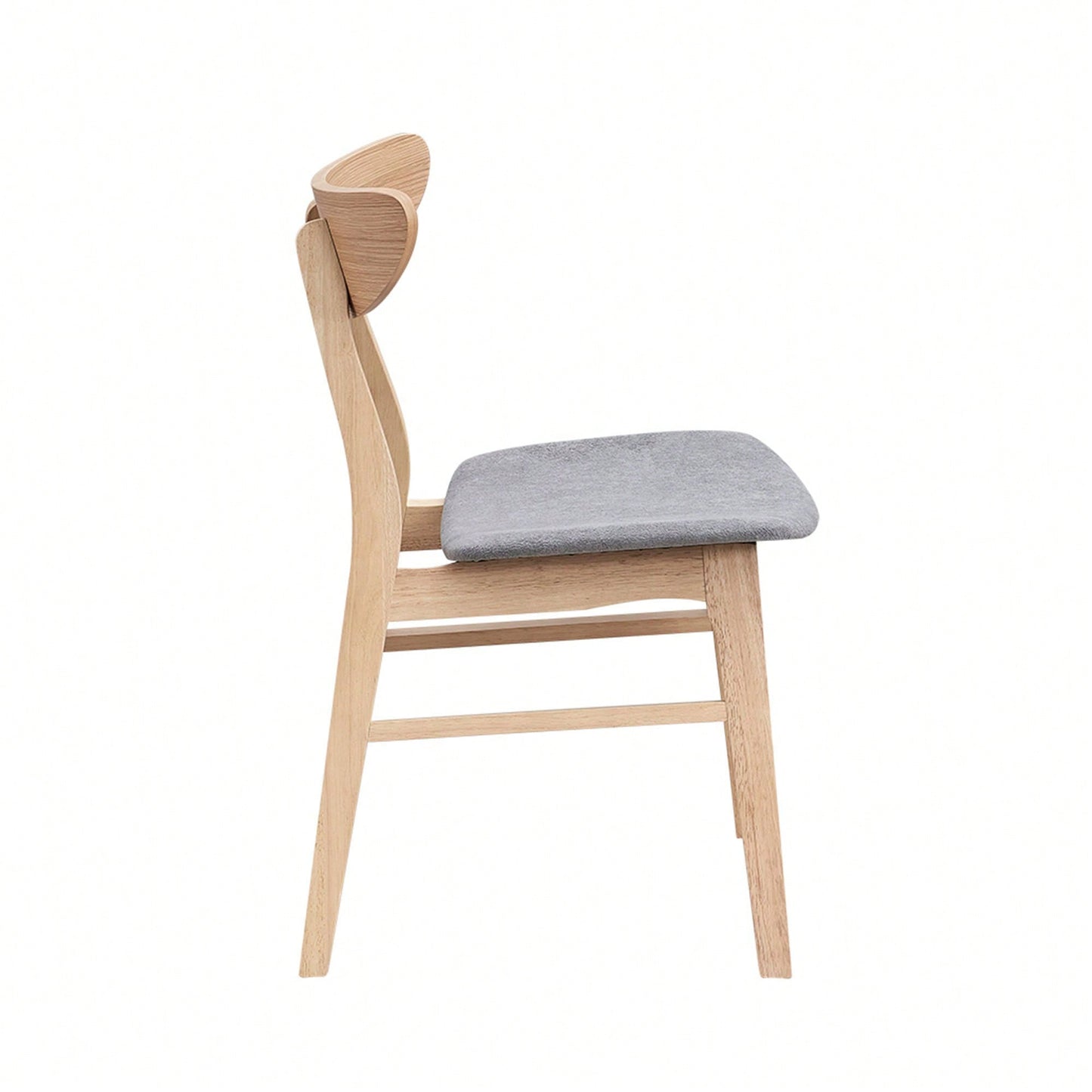 Modern Upholstered Wooden Dining Chairs Set Of 2 For Kitchen Living Room Restaurant Black
