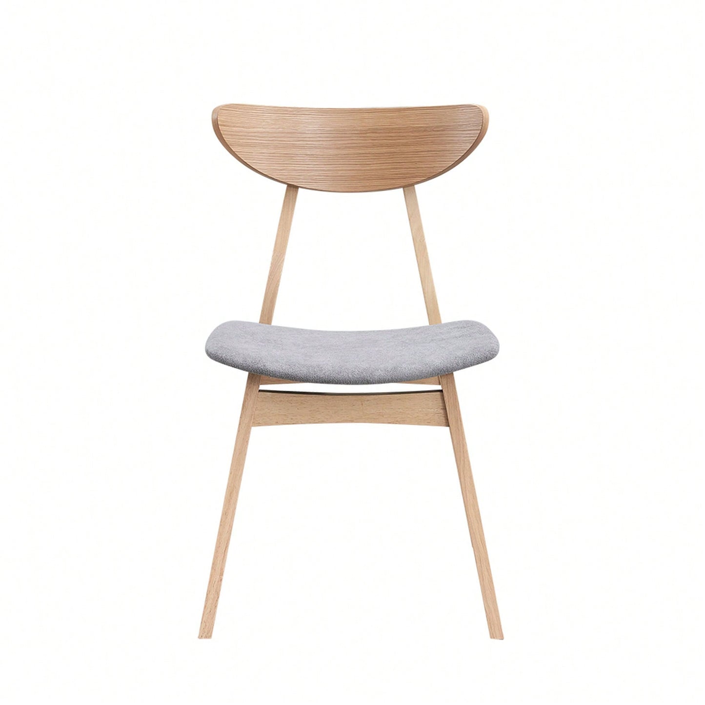 Modern Upholstered Wooden Dining Chairs Set Of 2 For Kitchen Living Room Restaurant Black