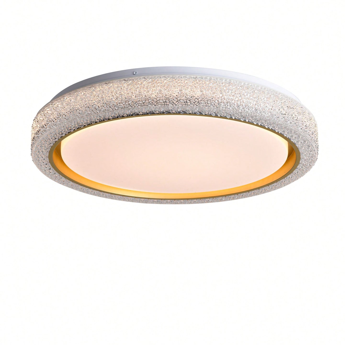 Dimmable 36W LED Flush Mount Ceiling Light 19.69in 3600LM With 5 Color Temperatures For Bedroom Bathroom Hallway