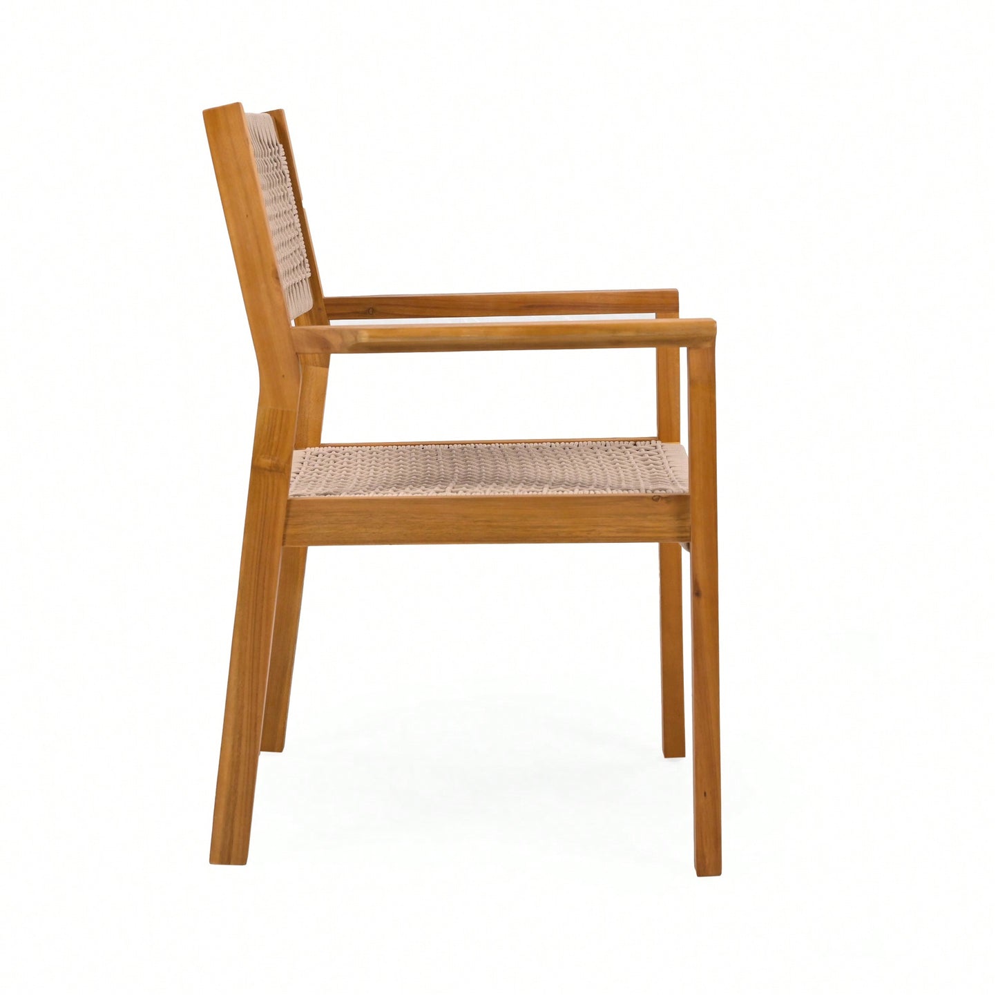 Stylish Dark Grey Braided Dining Chair For Modern Interiors