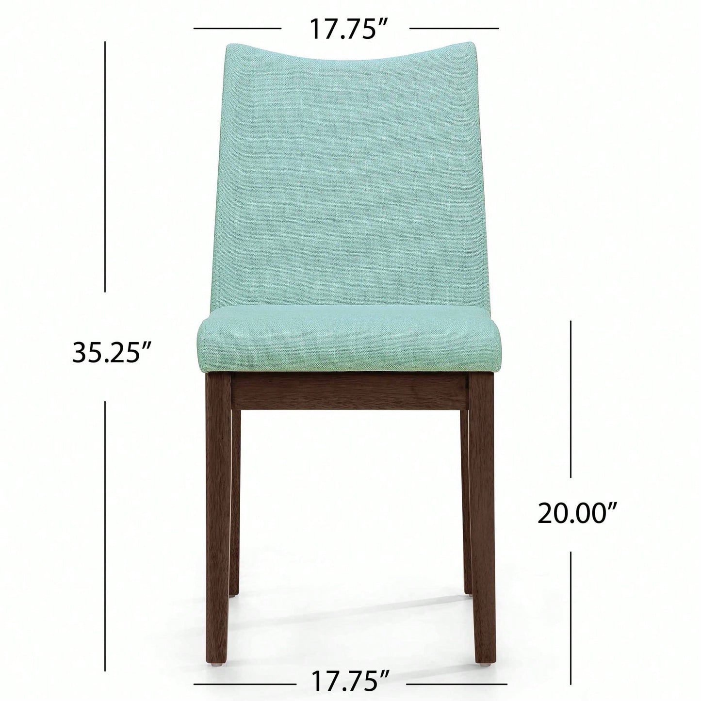Elegant Set Of 2 Dining Chairs With Comfortable Upholstery And Modern Design For Home Or Office Use