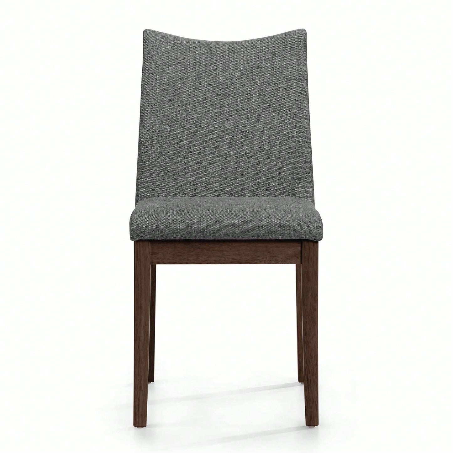 Elegant Set Of 2 Dining Chairs With Comfortable Upholstery And Modern Design For Home Or Office Use