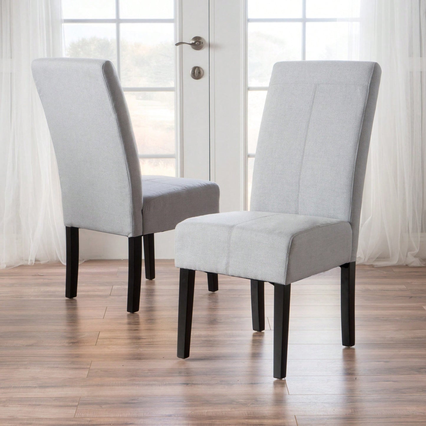 Elegant Contemporary Dining Chair With Comfortable Upholstery And Sturdy Frame
