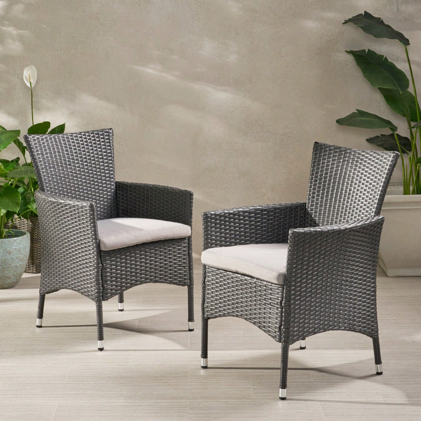 Set Of 2 Modern Dining Chairs Stylish Upholstered Seat With Wooden Legs For Home And Kitchen