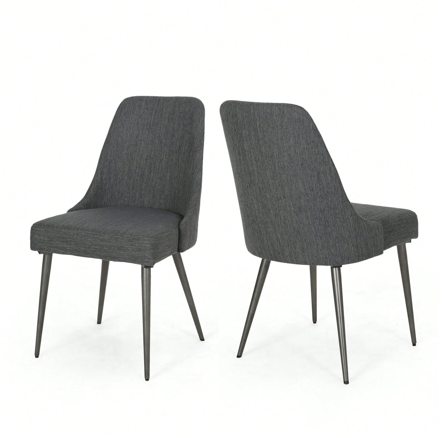 Elegant Set Of 2 Modern Dining Chairs For Stylish Home Decor